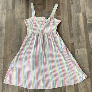 Forever 21 colorful flowy dress size large